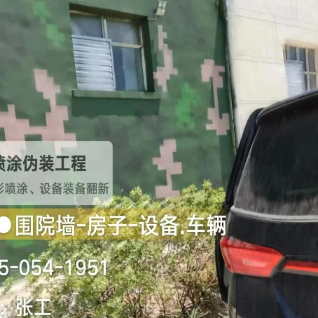 随州数码迷彩漆施工